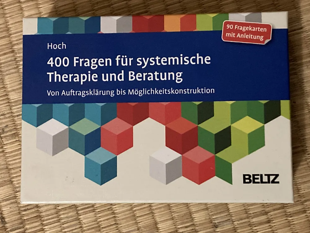 400 Fragen für systemische Therapie und Beratung - Kartenset - Beltz