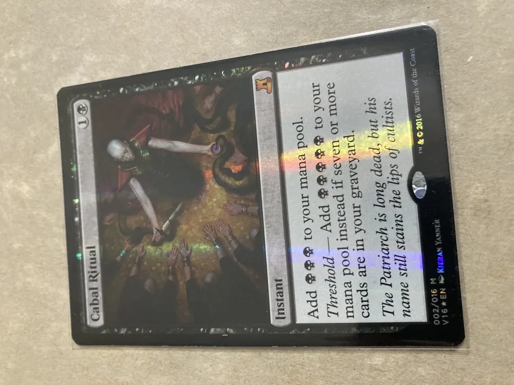Cabal Ritual - Foil - Magic the Gathering MTG