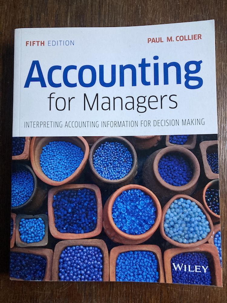 Accounting for Managers - Collier