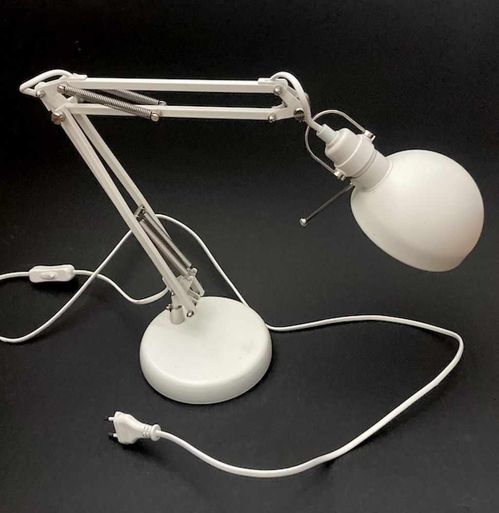 Schreibtischlampe - weiß